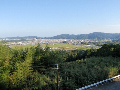３５番清滝寺から眺める土佐市
