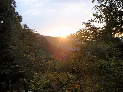 横峰寺 夕暮れ
