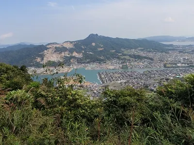 屋島寺から檀の浦