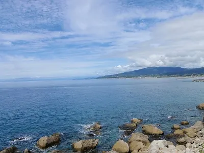 高知の空と海
