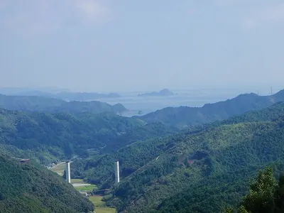 七子峠からの眺め