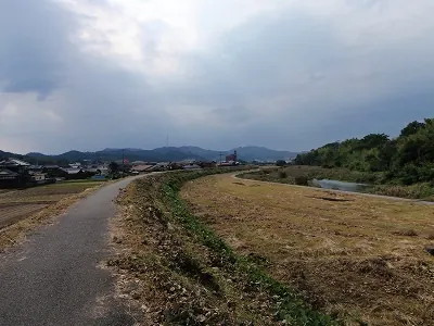 僧都川沿い(観自在寺へ)