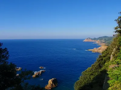 県道27号線からの眺め