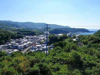 中浜の町